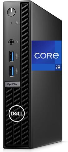 كمبيوتر ديل اوبتيبليكس 7010 مايكرو، انتل كور i9-12900K، ذاكرة الوصول العشوائي 64 جيجا، 2 تيرابايت NVMe SSD، USB 3.2، واي فاي مدمج، بلوتوث، ويندوز 11 برو، كمبيوتر أسود in Saudi Arabia