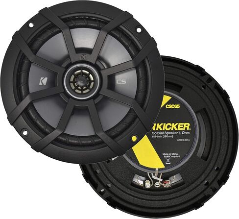 KICKER CS Series CSC65 6.5 Inch Car Audio Speaker with Woofers (2 Pairs) in Saudi Arabia