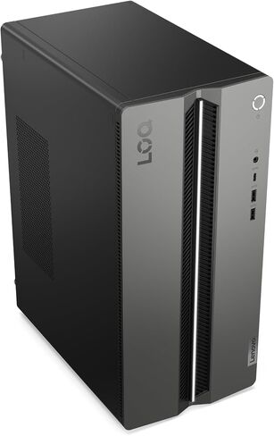 سطح المكتب للألعاب لينوفو LOQ | معالج انتل ١٠ كور i5-14400F | 32 جيجابايت DDR5 2 تيرابايت SSD | جرافيك جي فورس RTX 4060 8 جيجا | USB-C DisplayPort Win11Pro أسود + كابل HDMI in Kuwait