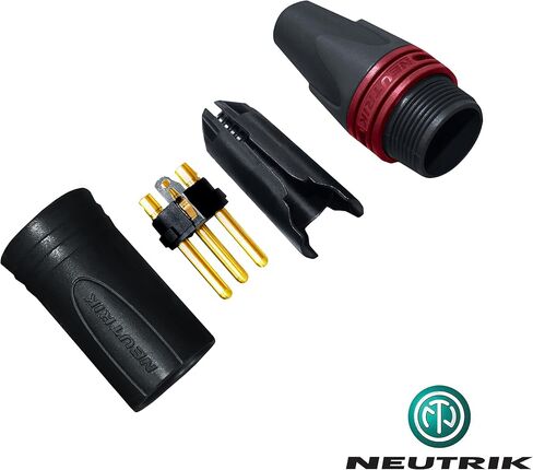 WORLDS BEST CABLES 5 Foot - RCA to XLR (Male) Cable Pair - Canare L-4E6S Star-Quad Audio Interconnect Cable & Amphenol ACPL RCA & Neutrik Male XLR Gold Plugs - CUSTOM MADE in Saudi Arabia