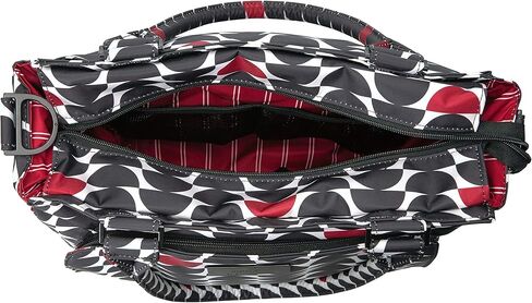 JuJuBe Be Classy Structured Multi-Functional Diaper Bag/Purse, Onyx Collection - Black Widow in Kuwait