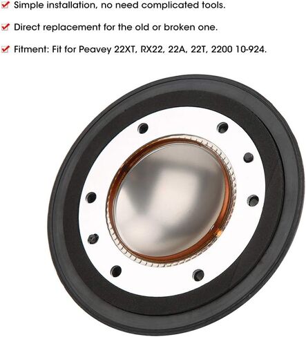 Horn Diaphragm, Tweeter Diaphragm 10 924 Replacement Speaker Accessories Fit for 22XT RX22 22A 22T in Saudi Arabia