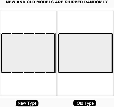 شاشة عرض محمولة مقاس 60-100 بوصة، قابلة للطي بنسبة 4:3 عالية الدقة من البوليستر غير المجعد مع زاوية رؤية مرئية لفيلم مسرح الأفلام الداخلي والخارجي (أبيض-100) in Kuwait