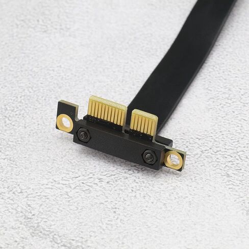 The Lord of the Tools PCIE Extension Cable Double 90 Degree High Speed PCI Express 3.0 Male to Female Up Riser Card Wireless Network Card Sound Card Connection Cable (5cm) in Saudi Arabia
