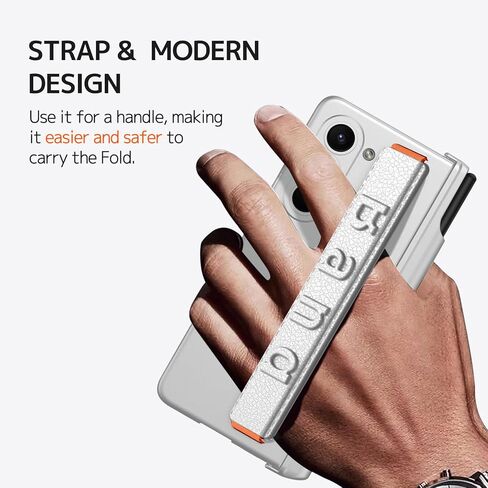 NINKI S Pen Case for Samsung Galaxy Z Fold 6 Case with Screen Protector,Magnetic Hinge Stylus Slot Phone Case for Samsung Z Fold 6 Case with Pen Holder,Band Grip Case Galaxy Z Fold 6 Case Strap Blue in Kuwait