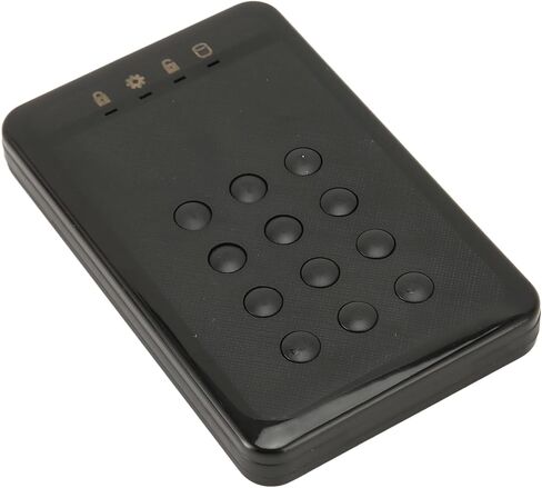 USB Encrypted Hard Drive Enclosure, 2.5inch USB3.0 SATA Password Access Hardware Encrypted Portable Enclosure in Saudi Arabia