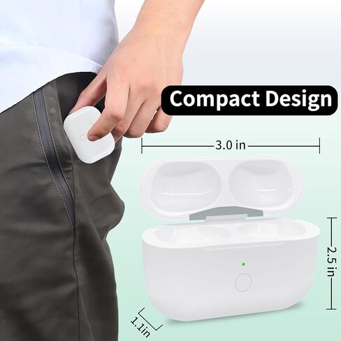 علبة شحن AirPods Pro (منفذ USB-C)، استبدال علبة الشاحن مع منفذ شحن [TypeC]، زر مزامنة الاقتران، بدون سماعات أذن in Saudi Arabia