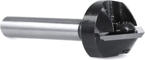 لقم توجيه أخدود من الكربيد على شكل حرف V باستخدام الحاسب الآلي، ساق 1/4 بوصة، 90 درجة مع شفرة قابلة للاستبدال بطول القطع 21/64 بوصة، من أجل الحز على شكل حرف V، وصناعة الإشارات، والحروف (على الوجهين) in Kuwait