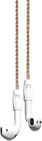 Tapper Hematite Black Plated Rope Chain for AirPods & AirPods Pro in Saudi Arabia