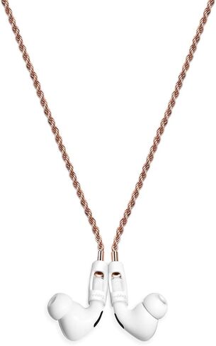 Tapper Hematite Black Plated Rope Chain for AirPods & AirPods Pro in Saudi Arabia