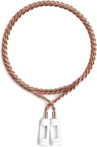 Tapper Hematite Black Plated Rope Chain for AirPods & AirPods Pro in Saudi Arabia