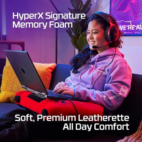 HyperX Cloud III – Wired Gaming Headset, PC, PS5, Xbox Series X|S, Angled 53mm Drivers, DTS, Memory Foam, Durable Frame, Ultra-Clear 10mm Mic, USB-C, USB-A, 3.5mm – Black (Renewed) in Saudi Arabia
