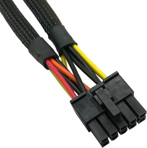 كابل طاقة COMeap GPU SATA لخادم HP DL380 G6 G7، اللوحة الأم 10 دبوس إلى PCI-E 8 Pin(6+2) محول طاقة SATA IDE Molex 25 بوصة (63.5 سم) in Saudi Arabia