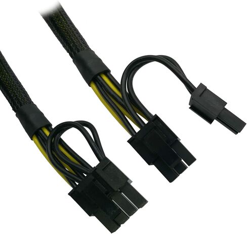 كابل طاقة COMeap GPU SATA لخادم HP DL380 G6 G7، اللوحة الأم 10 دبوس إلى PCI-E 8 Pin(6+2) محول طاقة SATA IDE Molex 25 بوصة (63.5 سم) in Saudi Arabia