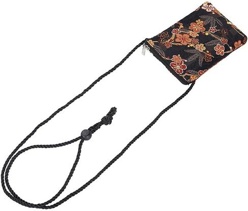 حقيبة هاتف صغيرة تمر بالجسم من Signare Tapestry، محفظة للسيدات للهاتف، حقيبة الهاتف المحمول، محفظة الهاتف، حقيبة الهاتف الذكي (ساكورا) in Kuwait
