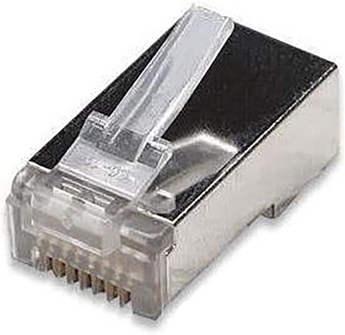 سيويل Cat6 RJ45 موصلات إيثرنت، 50 قطعة. محمية (STP) للكابلات الصلبة in Kuwait