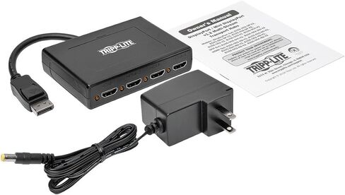 Tripp Lite 2-Port DisplayPort to HDMI Multi-Stream Transport (MST) Hub, DP 1.2 to HDMI, 3840x2160 4K x 2K @ 24/30Hz (B156-002-HD-V2) in Saudi Arabia