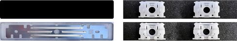 Replacement Individual Key Cap with Hinge for (M1 M2) MacBook Pro A2141 A2251 A2289 A2338 A2442 A2485 MacBook Air A2179 A2337 A2681 (0 Key) in Kuwait