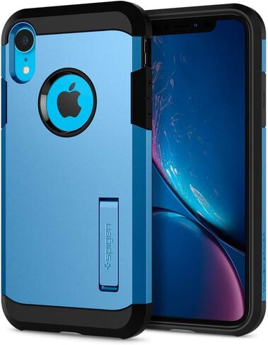 Spigen Tough Armor [Military Grade] Designed for iPhone XR Case 6.1 inch - Black in Saudi Arabia