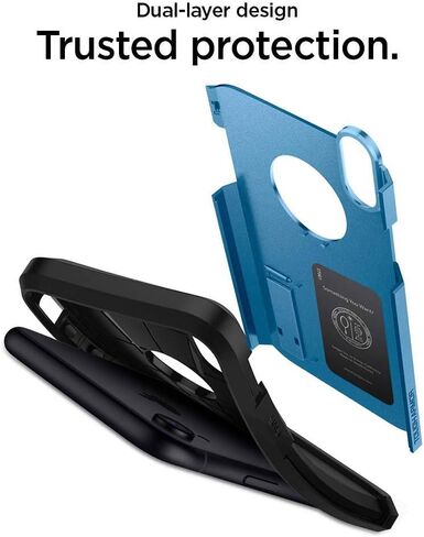 Spigen Tough Armor [Military Grade] Designed for iPhone XR Case 6.1 inch - Black in Saudi Arabia