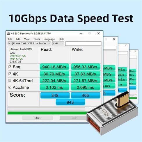 cablecc 10Gbps Data 120W Power USB-C USB 3.1 Type C to USB 3.0 A Type OTG Straight Female to Female Adapter Alloy Shell Mecha Cyberpunk Style in Saudi Arabia