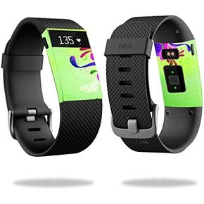 MightySkins Skin Compatible with Fitbit Charge HR Watch Cover wrap Sticker Skins Pastel Flourishes
