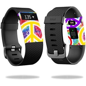 MightySkins Skin Compatible with Fitbit Charge HR Watch Cover wrap Sticker Skins Peaceful Explosion