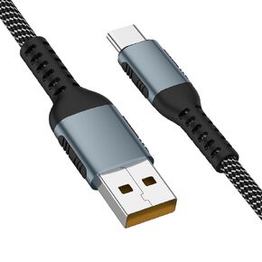 كابل شحن LYONGTECH 3M USB-A إلى USB-C لوحدة تحكم PS5 in Kuwait