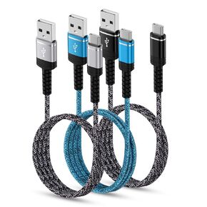 Motorola Fast Charger Cable USB C 3 Pack 3ft for Motorola Razr 2024 Edge Razr+, Moto G Stylus 5G 2024,G Power,G 5G,G Play 2023 2022,50 Ultra X50,One 5G Ace,3.1A Android Charger Car Power Charging Cord