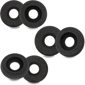 Ear Cushions for Plantronics Headset, Foam Ear Pads Replacement for Plantronics Blackwire 3210 3220 3320 C320 C3225 HW251N HW261N HW510 HW520 Jabra PRO 920 930 9450 Biz 1900 GN2000 Headphones (6 Pack)