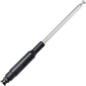 TWAYRDIO 27MHz Handheld CB Radio Antenna 10-52.3inches Retractable Replacement 10 Sections 20W CB Transceiver Telescopic Antenna with BNC Connector Compatible with Midland Cobra Uniden Radios