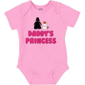 Brisco Brands Daddy's Princess Dark Galaxy Baby Bodysuit Jumper Girls