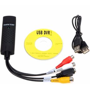 Video Audio VHS VCR USB Video Capture Card to DVD Converter Capture Card Adapter
