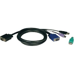 Tripp LTE P780-015 PS2 & USB (2-in-1) KVM Kit for B042-Series KVM Switches - 15ft