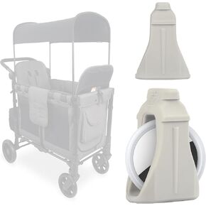 AirTag Holder Compatible with Wonderfold Wagon - Hidden Design made of Silicone - Wonderfold Wagon Accessories Specifically designed for models W4 W2