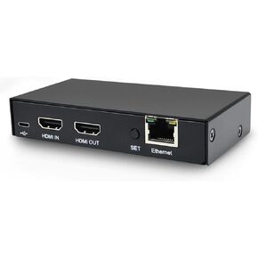 DDMALL Live Streaming Encoder, 4K 60Hz HDMI Input, Real Time 4K 60Hz Local Loopout, HDMI Video Encoder for Facebook, YouTube, Twitch, IPTV, Model HEV-10