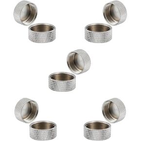 10 PCS UHF Female Dust Cap Waterproof Dust Cap Protection Cover Protector for N Female Connector UHF Female SO239 Connector