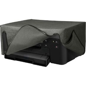 kwmobile Dust Cover Compatible with Canon PIXMA TS705a / TS702a - Printer Case - Fabric Protector Cover - Dark Grey