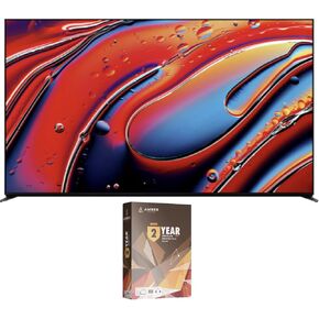 تلفزيون Sony K65XR90 مقاس 65 بوصة XR90 Series Bravia Mini LED HDR QLED 4K Google TV مع خطة حماية العنبر لمدة عامين (2024)