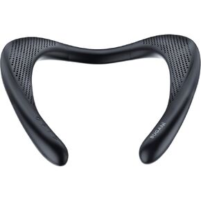 مكبر صوت بلوتوث BUGANI، مكبر صوت لاسلكي للرقبة، صوت ستيريو ثلاثي الأبعاد حقيقي، مكبرات صوت شخصية خفيفة الوزن مع وقت تشغيل 24 ساعة، مكبر صوت كتف مقاوم للماء، ميكروفون مدمج، تصميم مريح in Kuwait