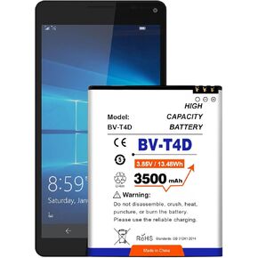 GOBAT BV-T4D Replacement Battery,3500mAh High Capacity Battery for Microsoft Lumia 950 XL Battery