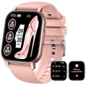 Smart Watches for Women, 1.85" Smart Watch IP68 Waterproof, 112+ Sport Modes Fitness Activity Tracker, Heart Rate Sleep Monitor, Pedometer, Fitness Watch for Android iOS in Saudi Arabia