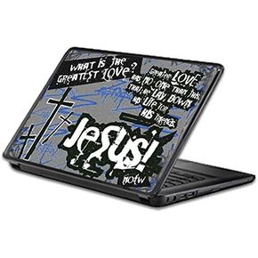 Universal 13" Laptop Skin Love Jesus | Protective, Durable, and Unique Vinyl Decal wrap Cover