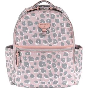 حقيبة ظهر TWELVElittle Midi Go للحفاضات مع وسادة تغيير الحفاضات، حقيبة ظهر للحفاضات للأمهات أو الآباء مع جيوب معزولة بألوان مخططة in Kuwait