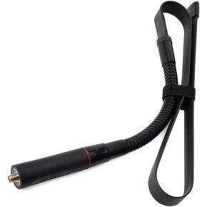HYS Gooseneck CS Tactical Antenna SMA Female 2m 70cm Dual Band 31-Inch Antenna for BaoFeng UV-5R GT-3 UV-82 Wouxun Kenwood Radio