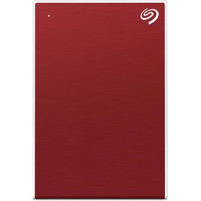 Seagate 2TB Backup Plus Slim USB 3.0 Portable 2.5 Inch External Hard Drive for PC and Mac (Red)