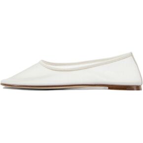 أحذية باليه مسطحة من قماش التول للنساء سهلة الارتداء أحذية راقصة الباليه بمقدمة مستديرة مريحة كاجوال للعمل in Kuwait