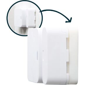 Magnet Riser Compatible with SimpliSafe - Self Adhesive DIY Magnet Side Sensor Spacer for SimpliSafe Wireless Home Security System Accessories, Sensor and Magnet are not Included (0.25 Inch)