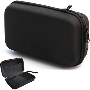 Hard Carrying Case GPS Case Storage Bag Compact Portable Travel Protective Case with Hands Strap Compatible with Garmin Montana 700 700i 750 750i Handheld GPS USB Cables Black