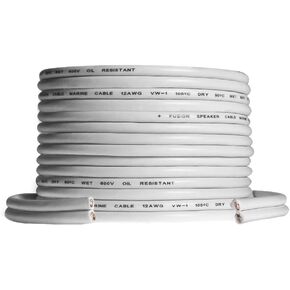 Fusion Climb Speaker Wire 12 AWG 50' (15.24M) Roll - 010-12898-10, Black